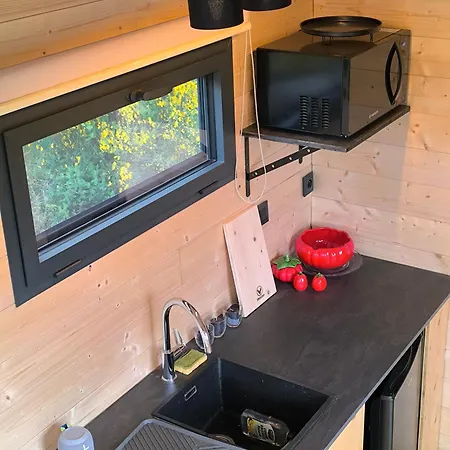 Alpstuga Moose Tiny House Genets Cros (Puy-de-Dome)